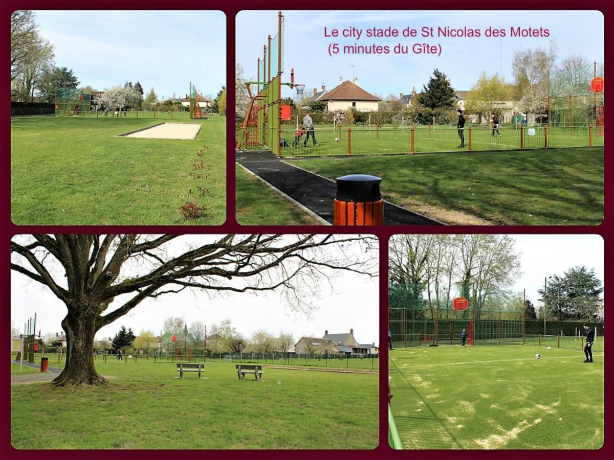 Rural Avec Jardin, Proche Amboise Et Blois, Ideal Pour Familles, Randonneurs Et Amoureux De Nature - Fr-1-381-145 * Saint-Nicolas-des-Motets
